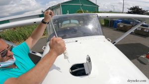 предполетный осмотр самолета Cessna 172