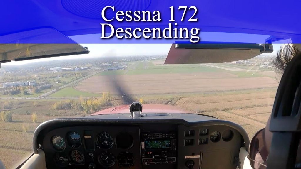 Cessna 172: снижение
