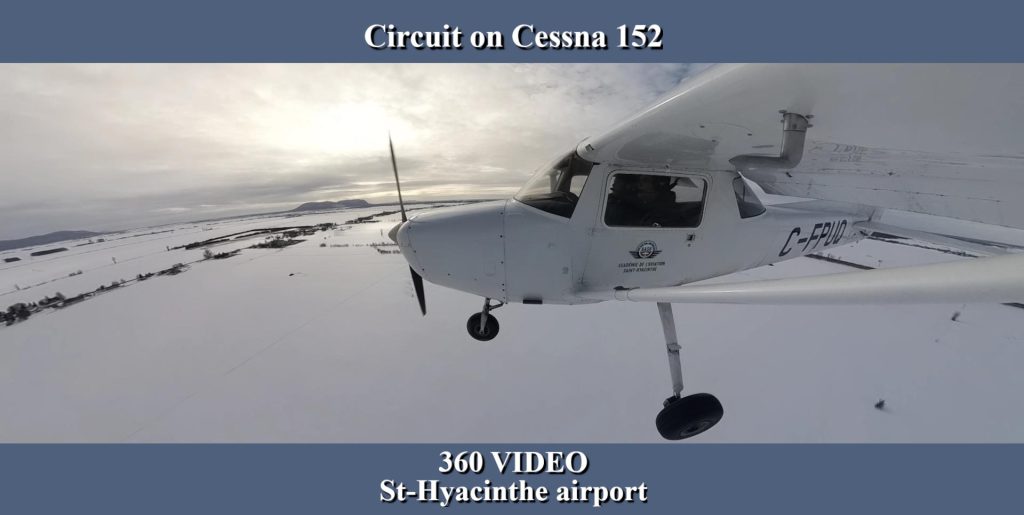 Circuit flight 360 video